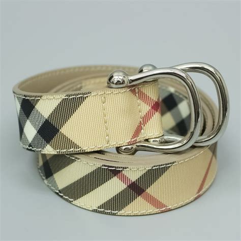 cintura bambino burberry|BURBERRY: vintage striped belt .